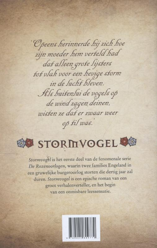 Stormvogel / De Rozenoorlogen / 1 achterkant