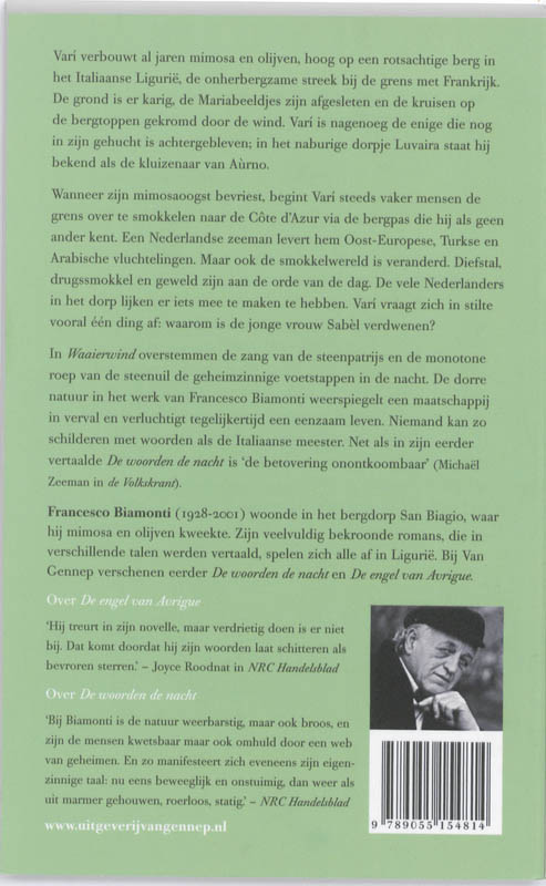 Waaierwind achterkant