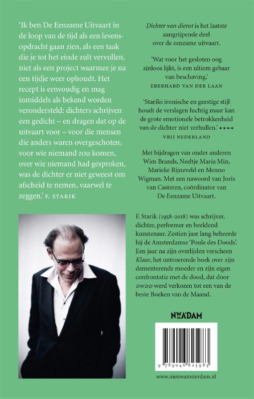 Dichter van dienst achterkant