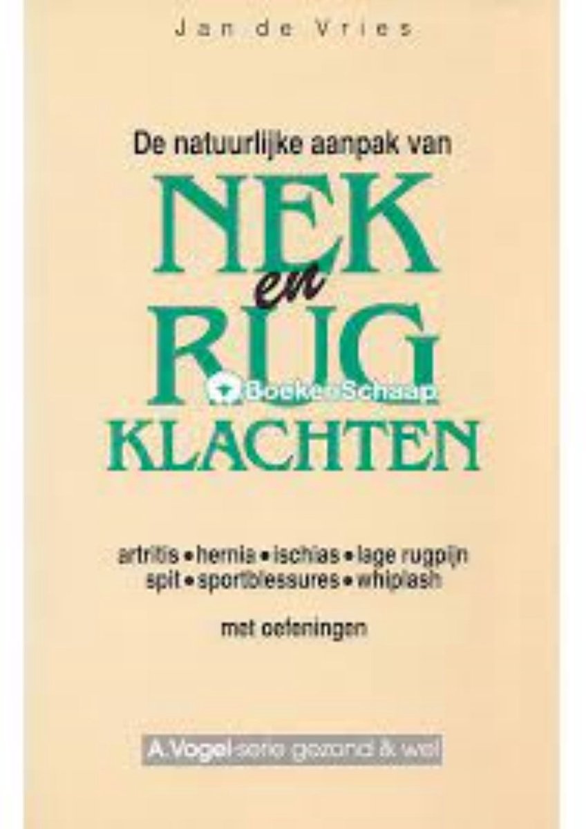 De natuurlijke aanpak van nek- en rugklachten