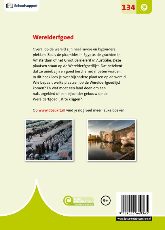 Werelderfgoed / Junior Informatie / 134 achterkant