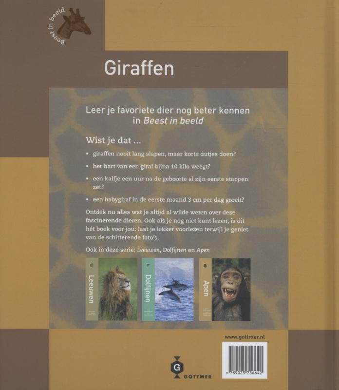 Beest in beeld Giraffen achterkant