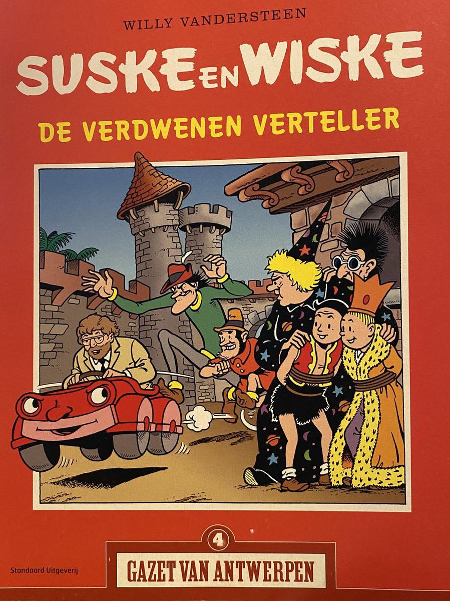 Suske en Wiske - De Verdwenen Verteller (Gazet van Antwerpen)