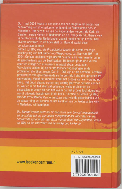 Samen Op Weg Naar De Protestantse Kerk I achterkant