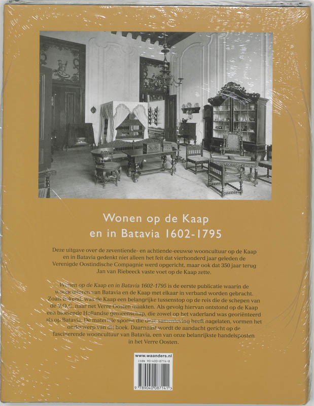 Wonen op de kaap en in Batavia 1602-1795 achterkant