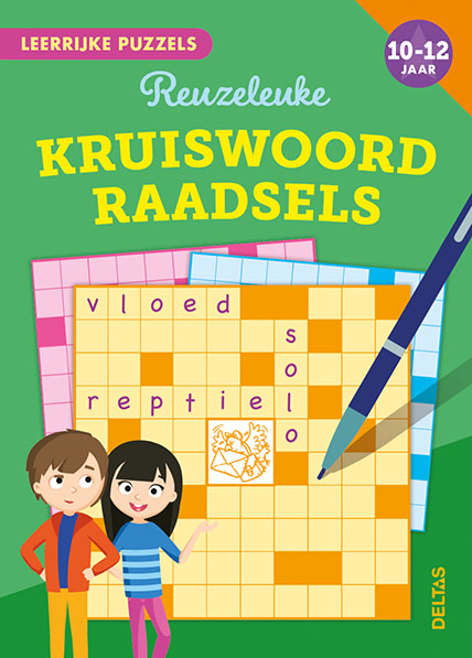 Reuzeleuke kruiswoordraadsels / 10-12 jaar / Leerrijke puzzels / 0