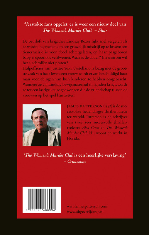 Women's Murder Club 10 - Het tiende jaar achterkant