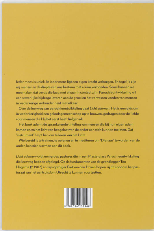 Licht Ademen achterkant