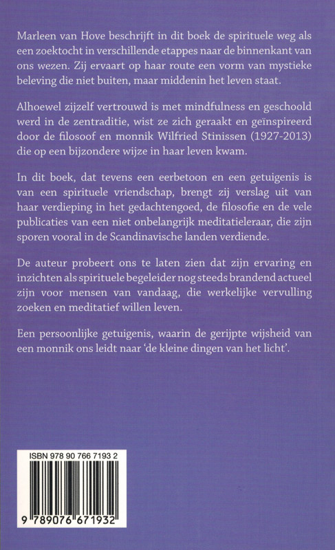 Naar de 'kleine dingen van het licht' achterkant