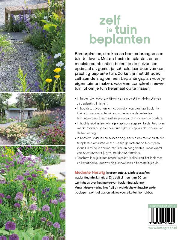Zelf je tuin beplanten achterkant