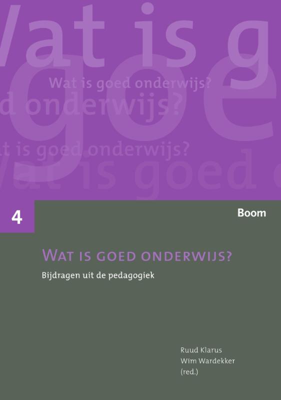 Wat is goed onderwijs / Wat is goed onderwijs / 4