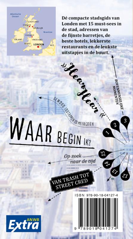 Londen / ANWB Extra achterkant