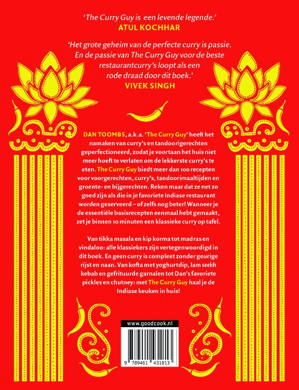 The Curry Guy achterkant