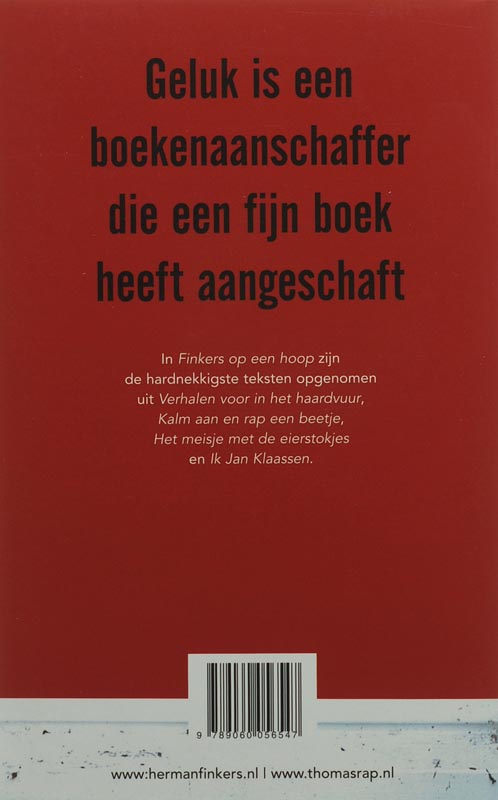 Finkers Op Een Hoop achterkant