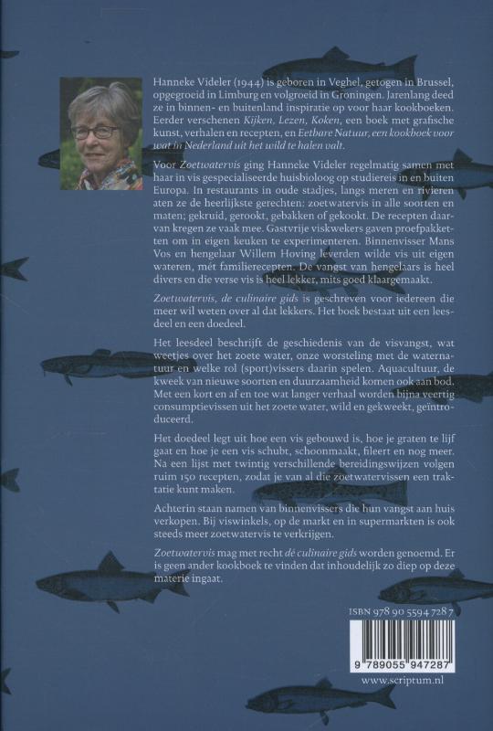 Zoetwatervis achterkant