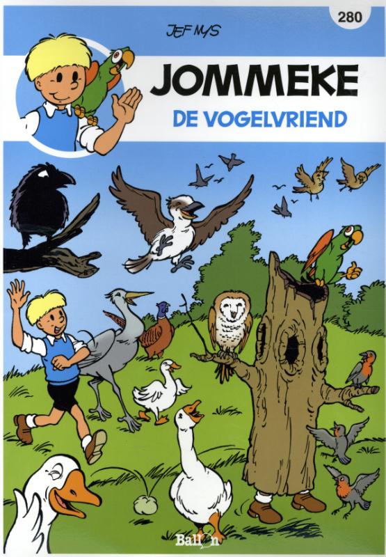 Jommeke strip - nieuwe look 280 - De vogelvriend