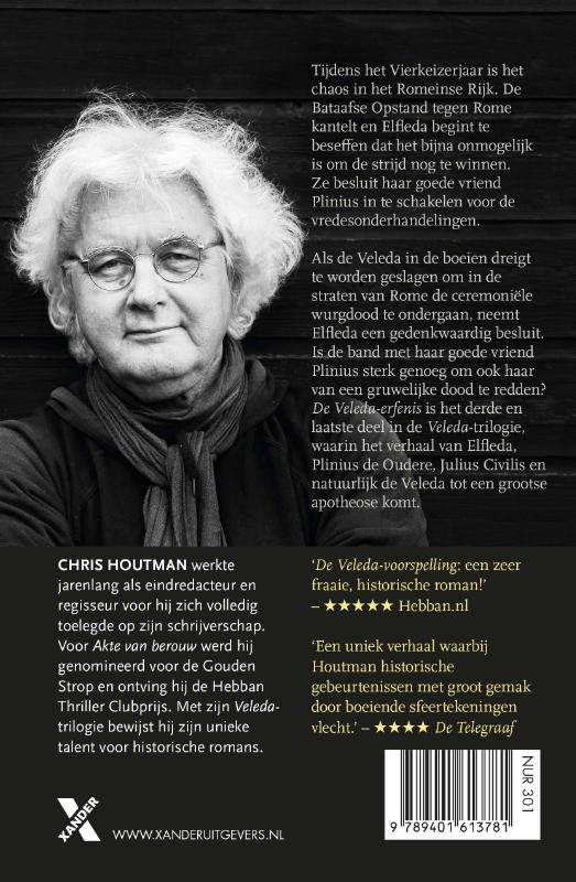 De Veleda-erfenis achterkant