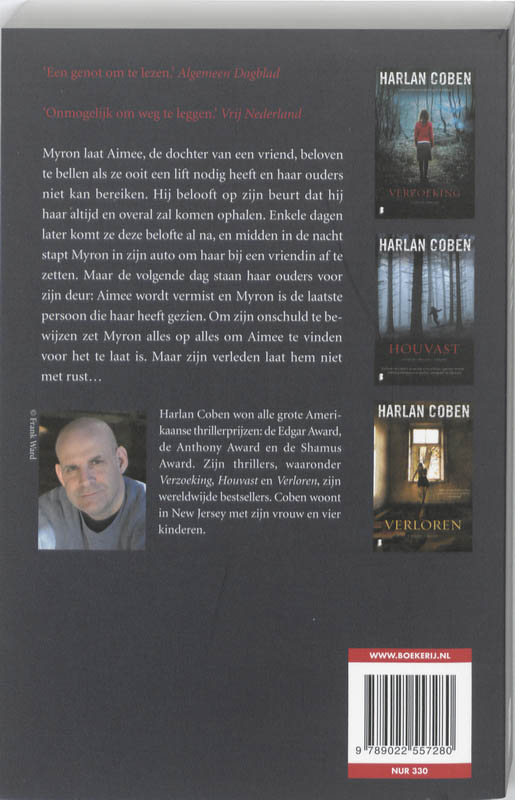 Eens beloofd / Myron Bolitar / 8 achterkant