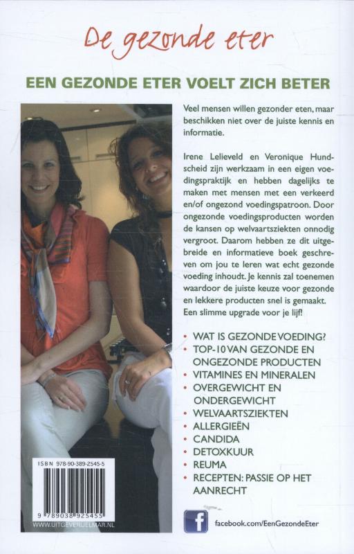 Een gezonde eter voelt zich beter achterkant