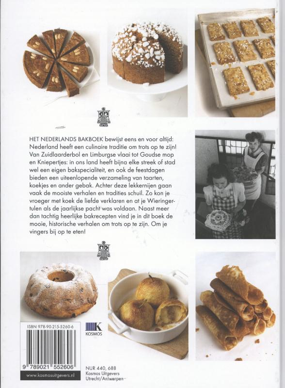 Het Nederlands bakboek achterkant