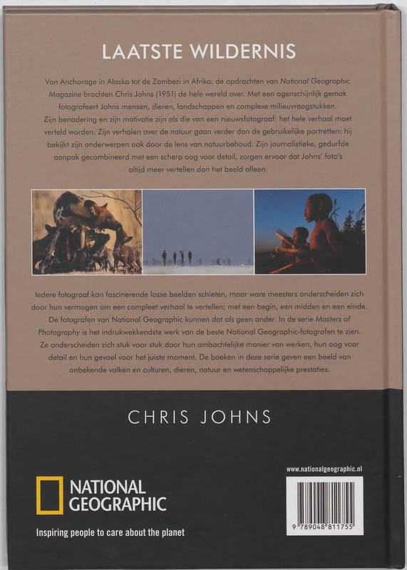 Laatste wildernis / Masters of Photography achterkant