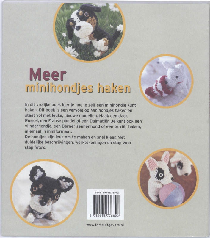 Meer Minihondjes Haken achterkant