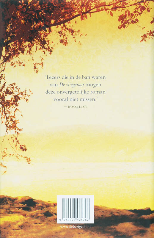 Duizend schitterende zonnen achterkant