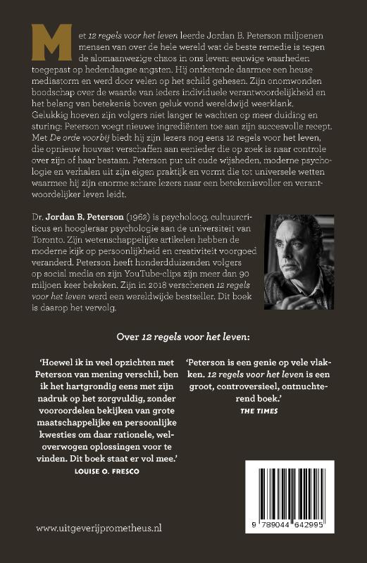 De orde voorbij achterkant