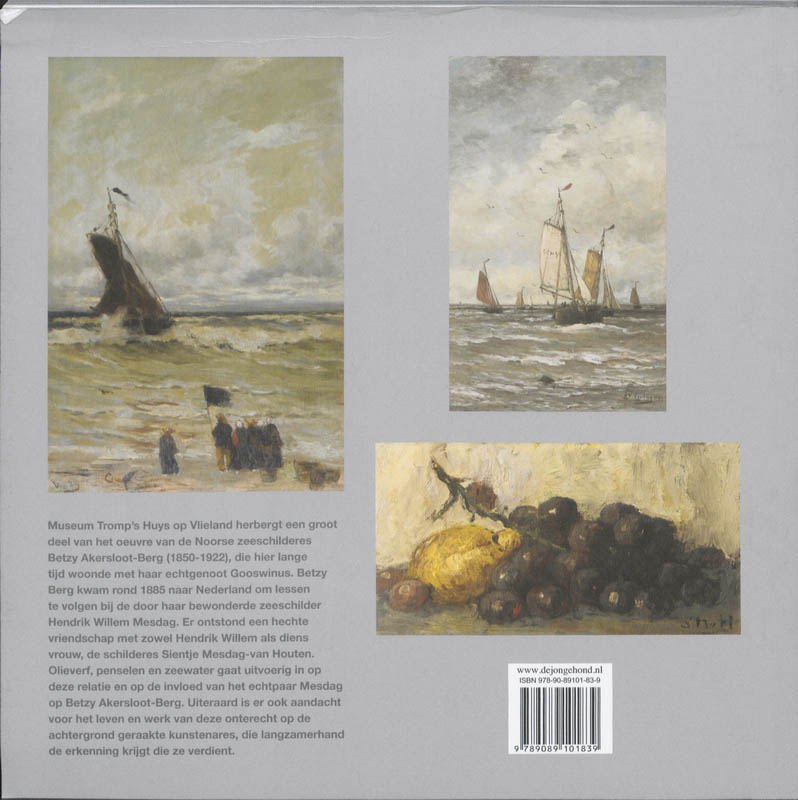 Olieverf, Penselen En Zeewater achterkant