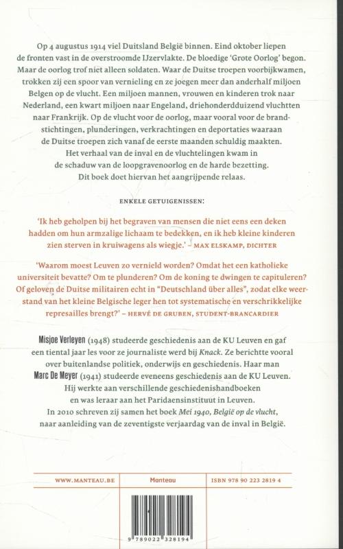 Augustus 1914 achterkant