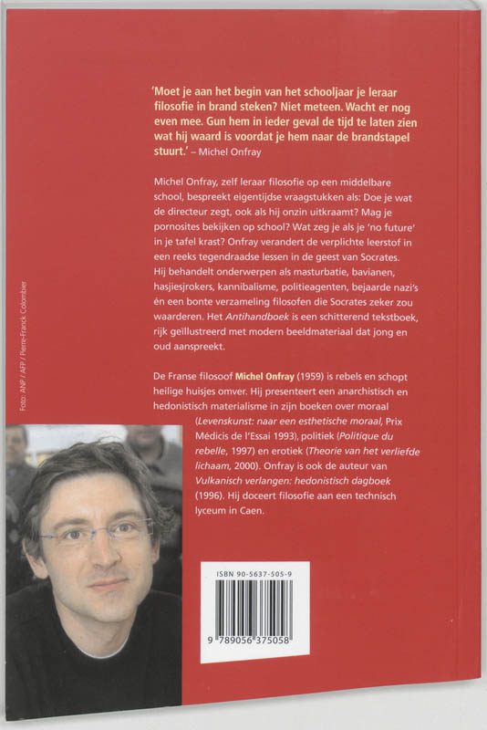 Antihandboek voor de filosofie / Lemniscaat levende filosofie achterkant