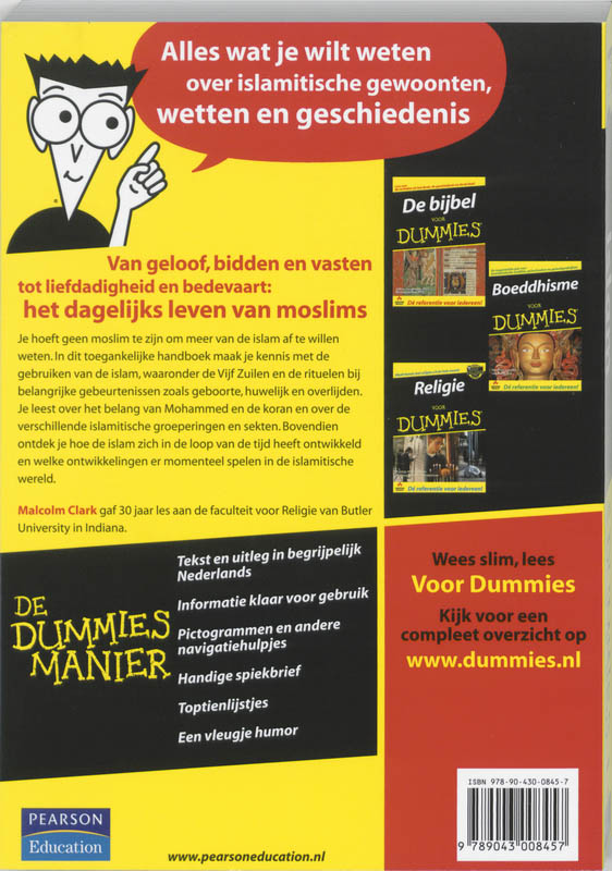 Islam voor Dummies / Voor Dummies achterkant