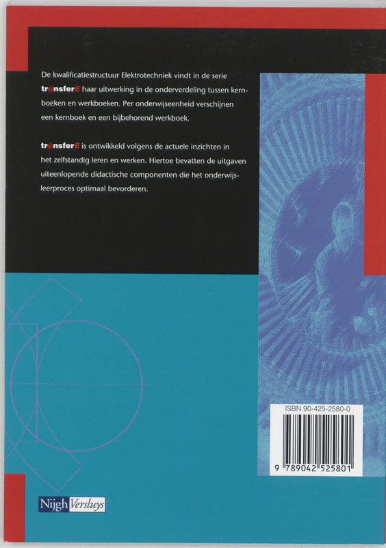 Energietechniek / 2-3Mk Energieomzetting / Besturingstechniek / Deel Tektstboek achterkant