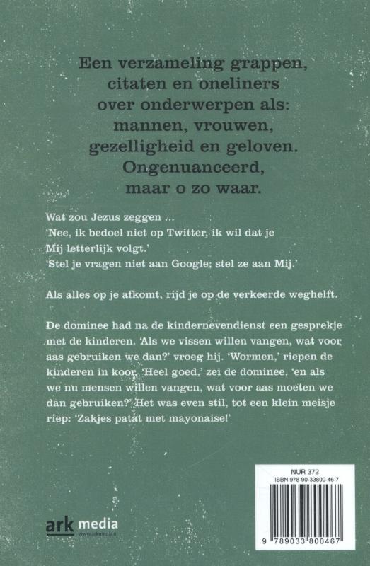 Zwart wit achterkant