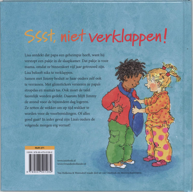 Ssst, niet verklappen ! achterkant