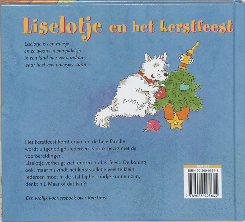 Liselotje en het kerstfeest achterkant