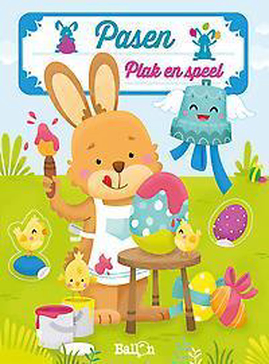 Plak en speel / Pasen / 0