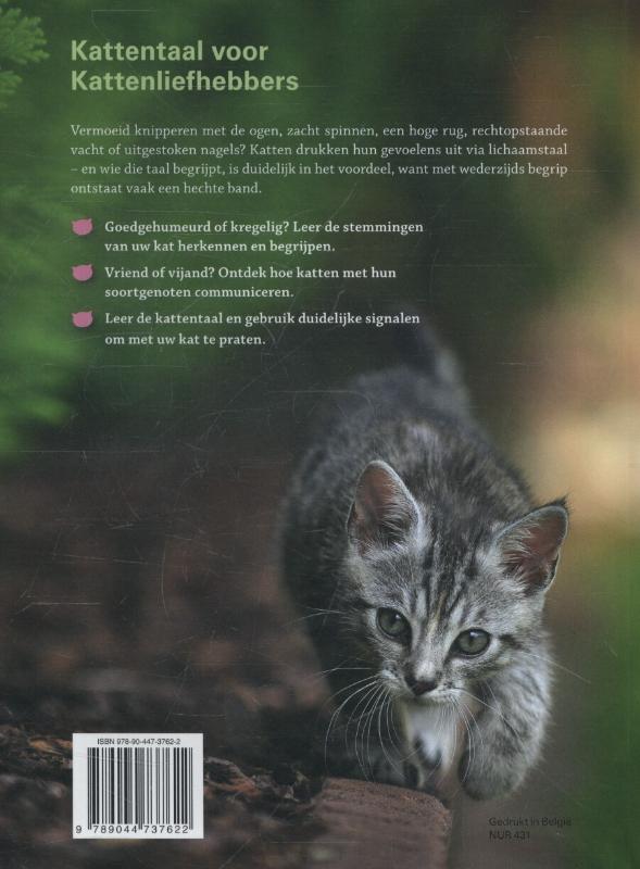 Wat zegt mijn kat? achterkant