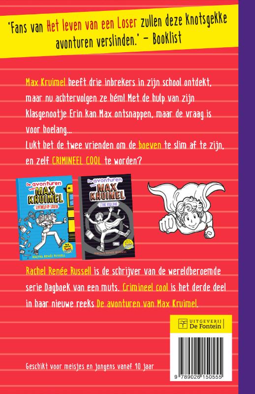 Crimineel cool / De avonturen van Max Kruimel / 3 achterkant