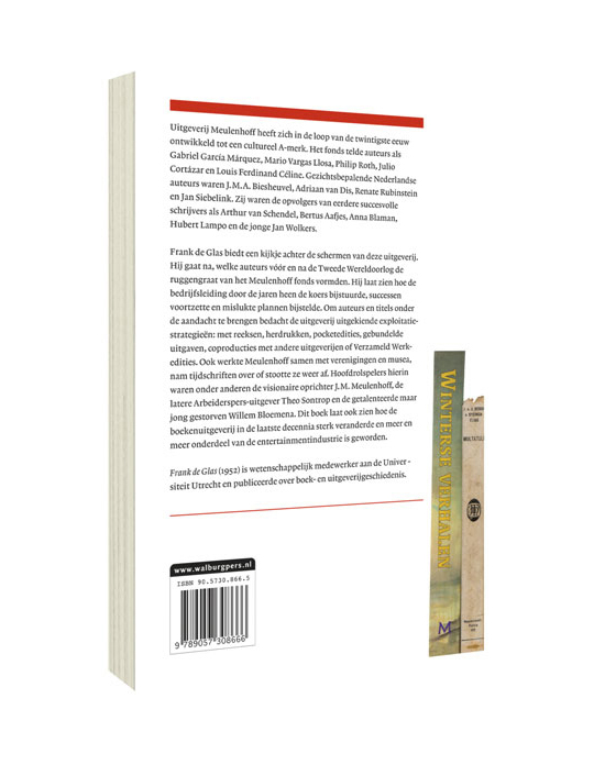 De regiekamer van de literatuur / Bijdragen tot de Geschiedenis van de Nederlandse Boekhandel. Nieuwe Reeks achterkant