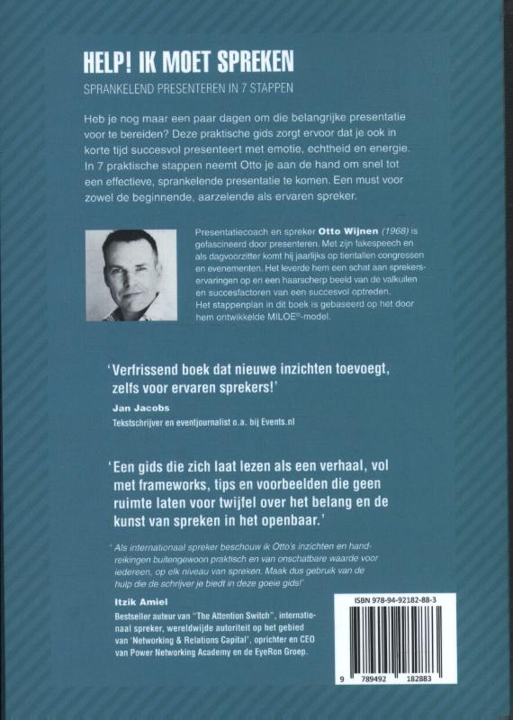Help, ik moet spreken achterkant