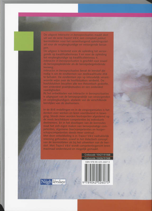 Interactie in beroepssituaties / 204 / Traject V&V achterkant