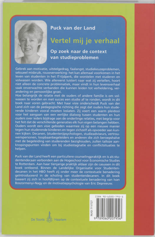 Vertel Mij Je Verhaal achterkant