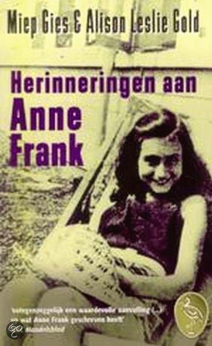 Herinneringen aan Anne Frank / Ooievaar