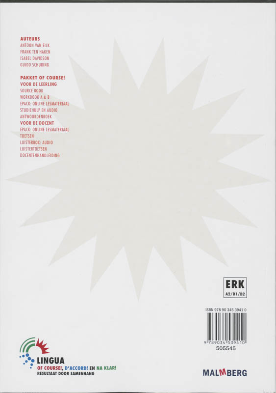 Of course ! 5 Vwo Antwoorden achterkant