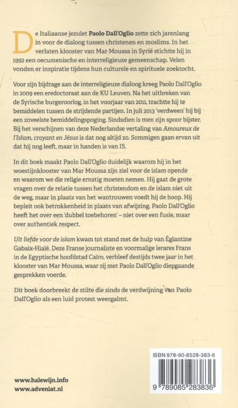 Uit liefde voor de islam achterkant