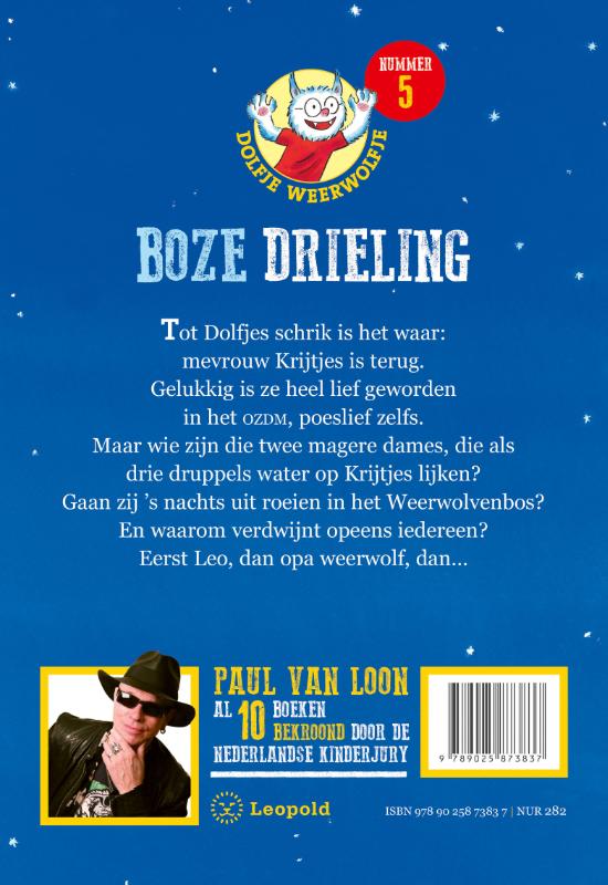 Boze drieling / Dolfje Weerwolfje / 5 achterkant