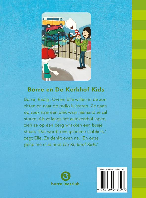 Borre en de Kerkhof Kids / De Gestreepte Boekjes achterkant