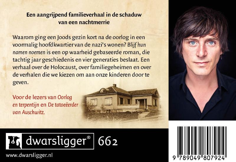 Blijf hun namen noemen achterkant