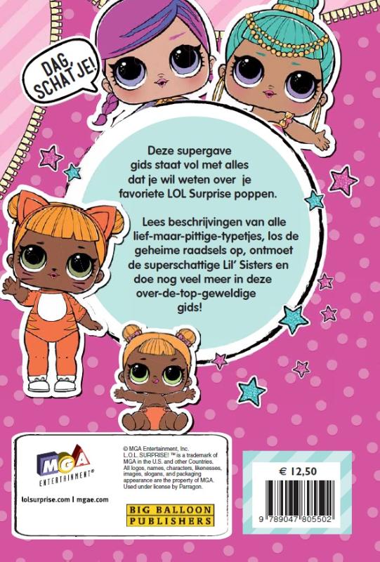 L.O.L. Surprise Collectors Guide achterkant